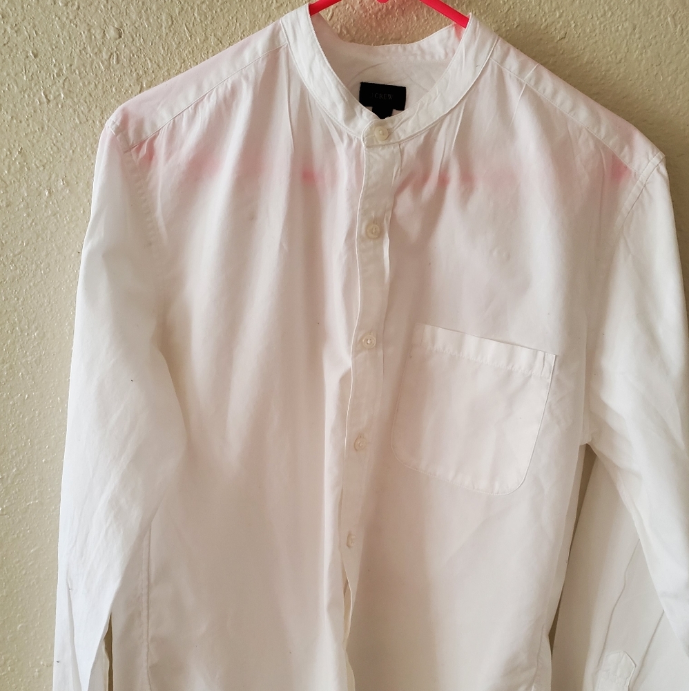J.Crew button down white women small shirt